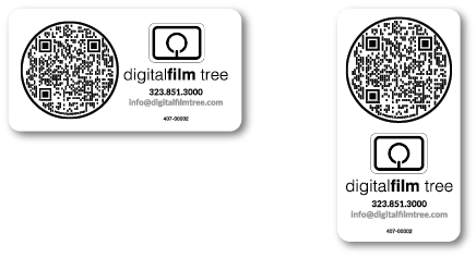 DFT inventory stickers with QR code to be used with Asset Panda.